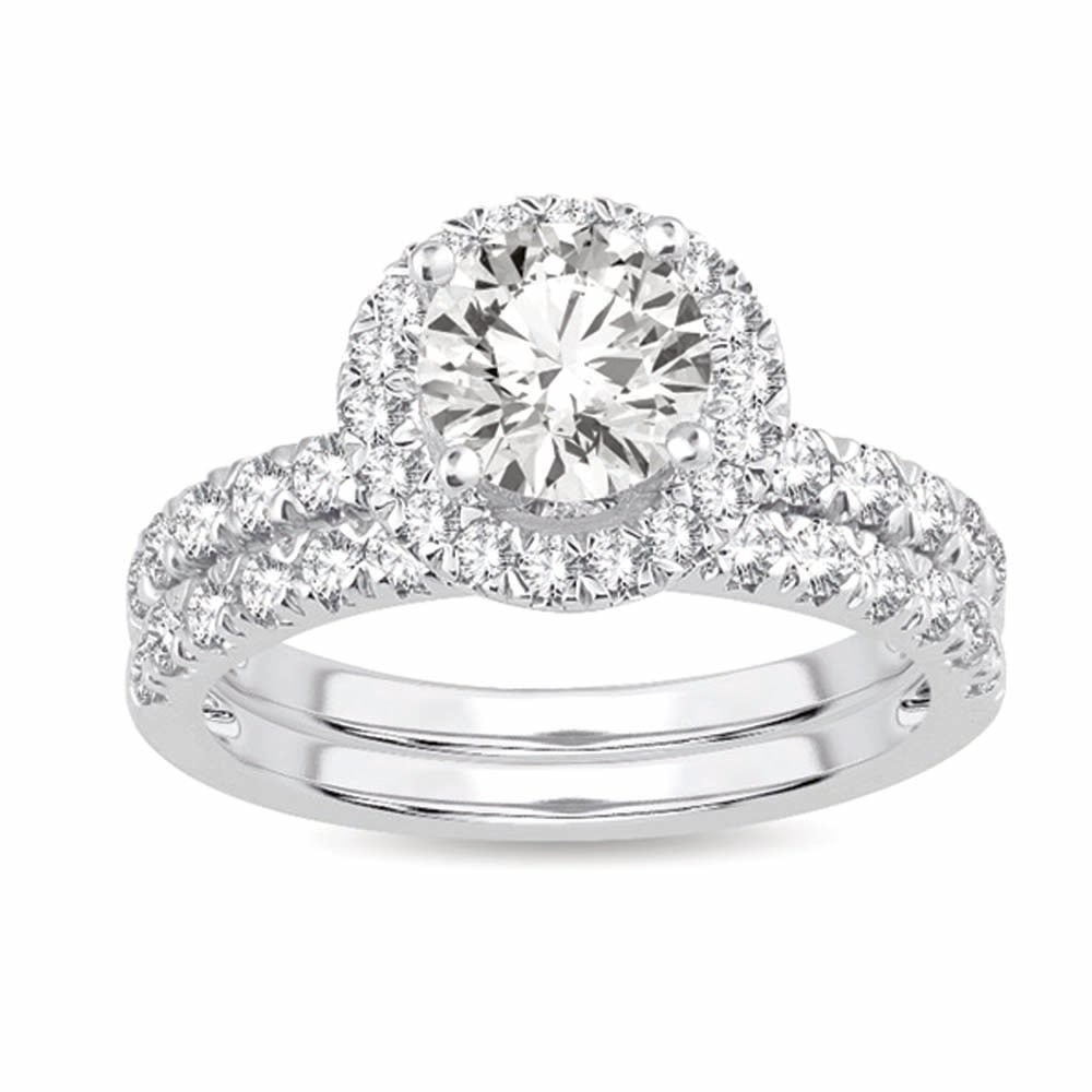 14K 2.00CT Lab Grown Diamond Bridal Ring 64606
