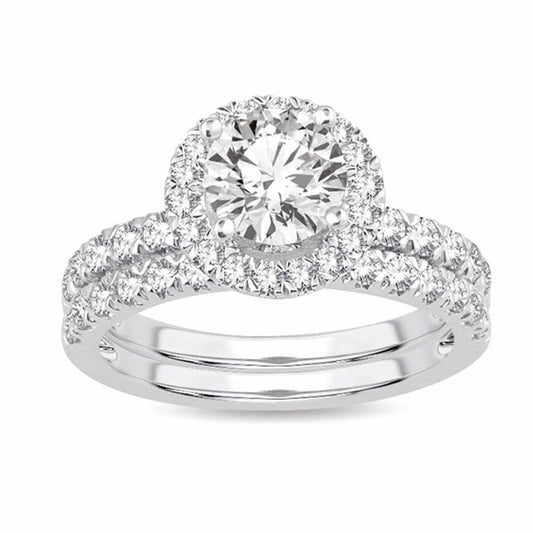 14K 2.00CT Lab Grown Diamond Bridal Ring 64606