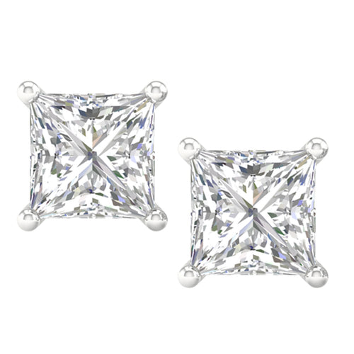 14K 2.00 CT Lab Grown Diamond Stud Earrings 72070