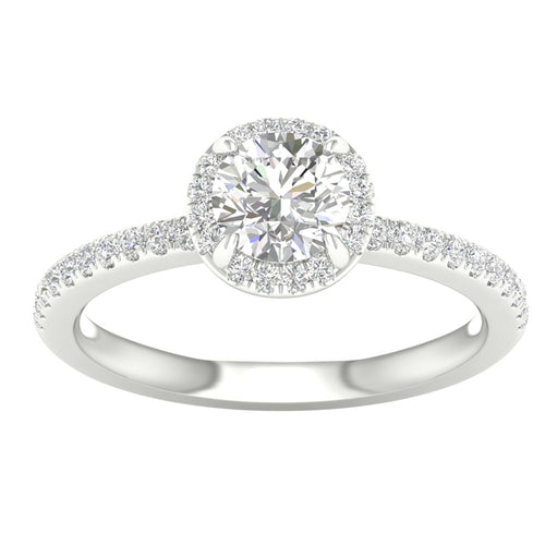 14K 1.25ct Lab Grown Engagement Ring 64826