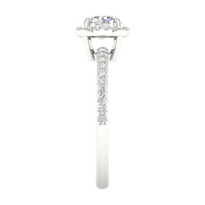 14K 1.25ct Lab Grown Engagement Ring 64826