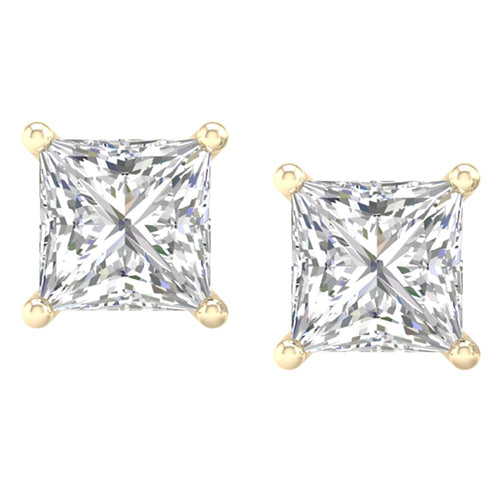 14K 2.00 CT Lab Grown Diamond Stud Earrings 72069