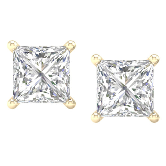 14K 2.00 CT Lab Grown Diamond Stud Earrings 72069