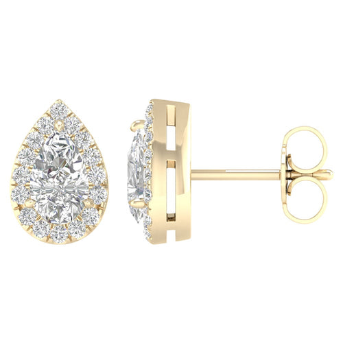 14K 1.15ct Lab Grown Earrings 64911