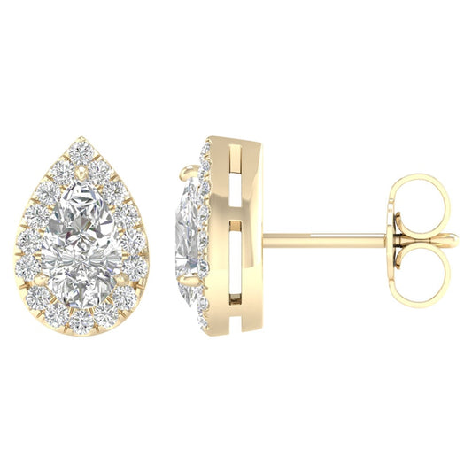 14K 1.15ct Lab Grown Earrings 64911