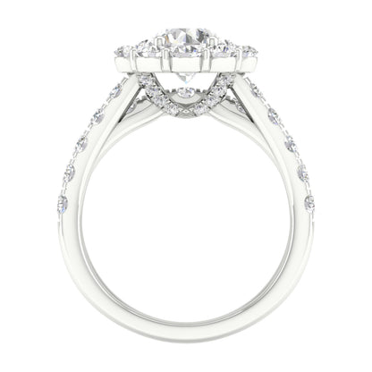14K 3.00CT Lab Grown Bridal Ring 64932