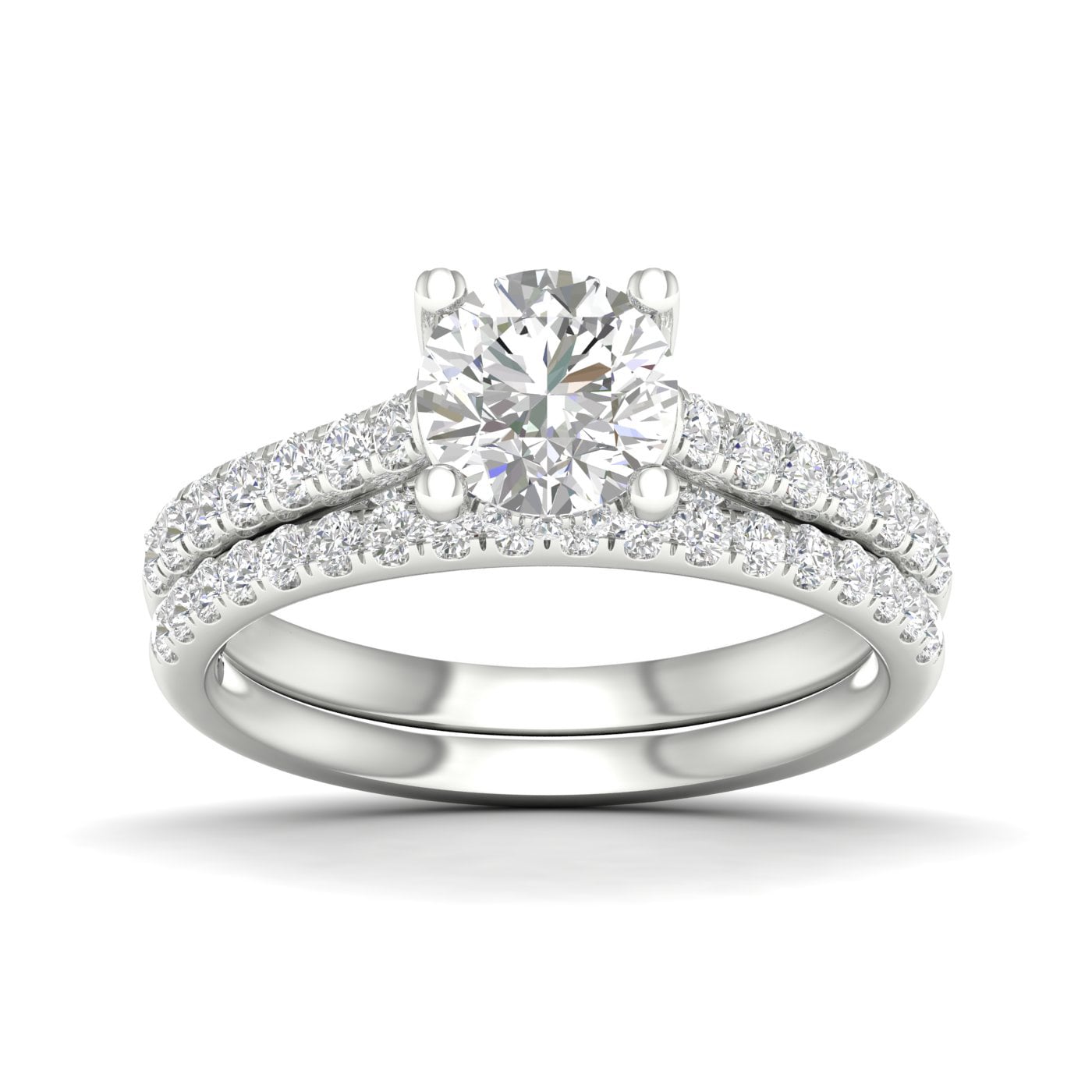14K 2.00CT Lab Diamond Bridal Ring 64938