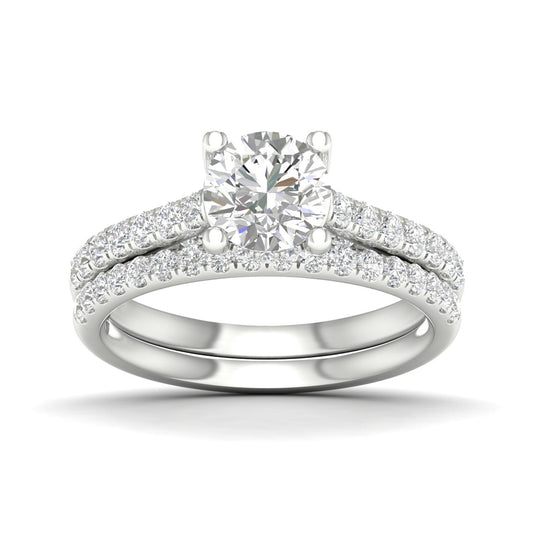 14K 2.00CT Lab Diamond Bridal Ring 64938