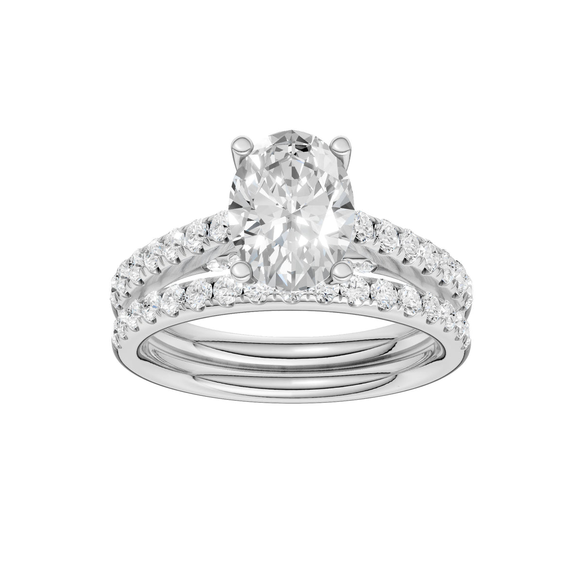 14K 2.33CT Lab Grown Diamond Bridal 64942