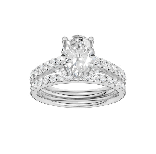 14K 2.33CT Lab Grown Diamond Bridal 64942