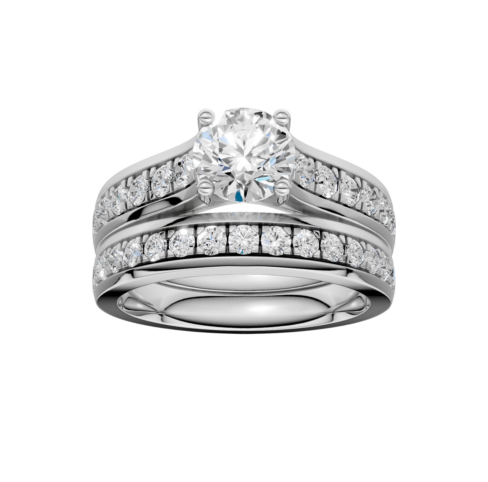 14K 1.75CT Lab Grown Diamond Bridal 65339