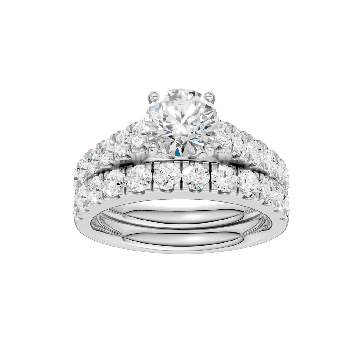 14K 2.40CT Lab Grown Diamond Bridal 65342
