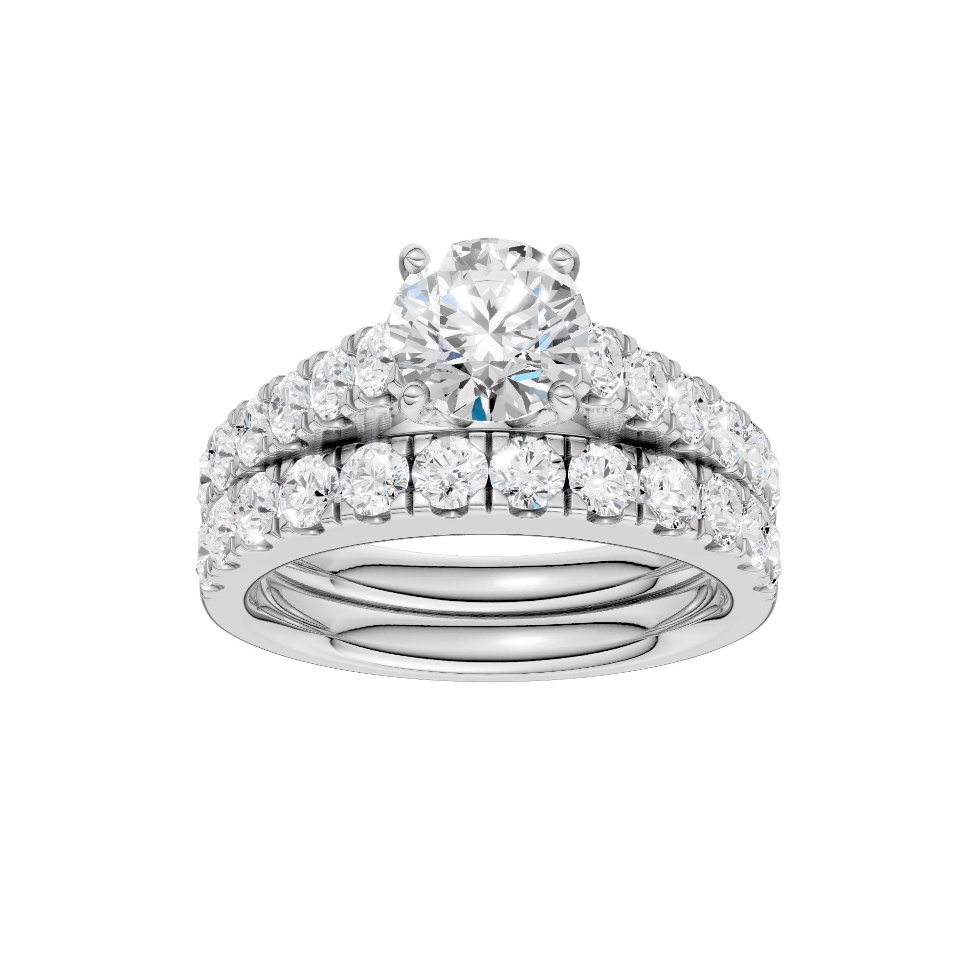 14K 2.40CT Lab Grown Diamond Bridal 65342