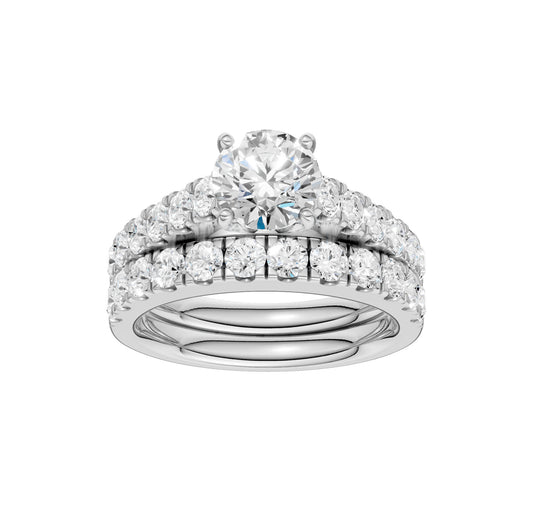 14K 2.40CT Lab Grown Diamond Bridal 65342