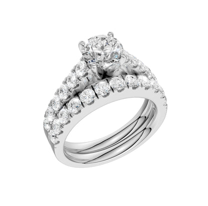14K 2.40CT Lab Grown Diamond Bridal 65342