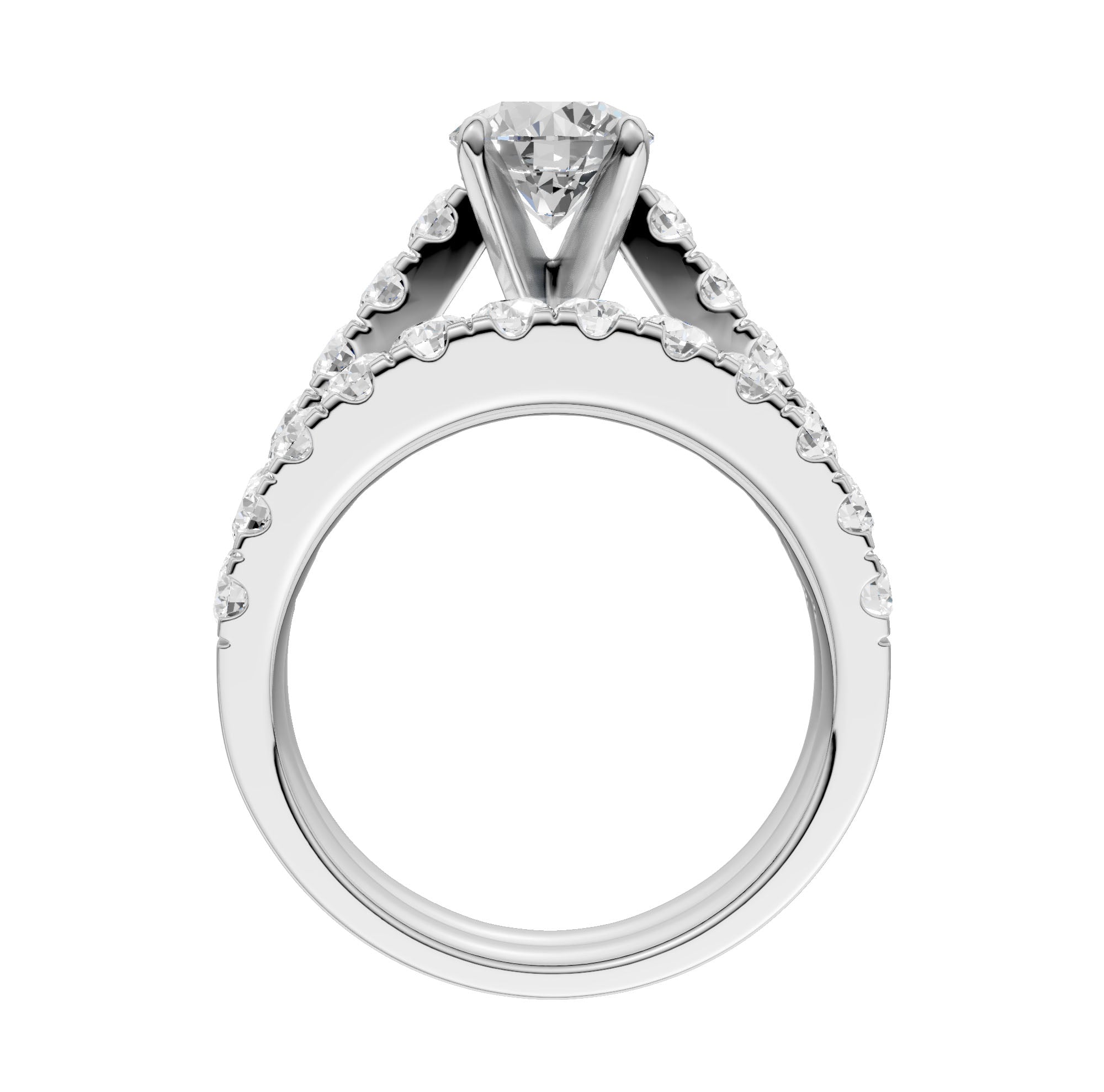 14K 2.40CT Lab Grown Diamond Bridal 65342