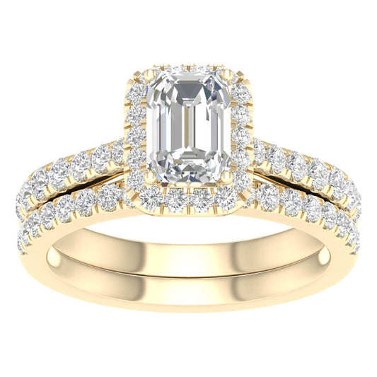 14K 2.25CT Lab Grown Bridal Ring 65698