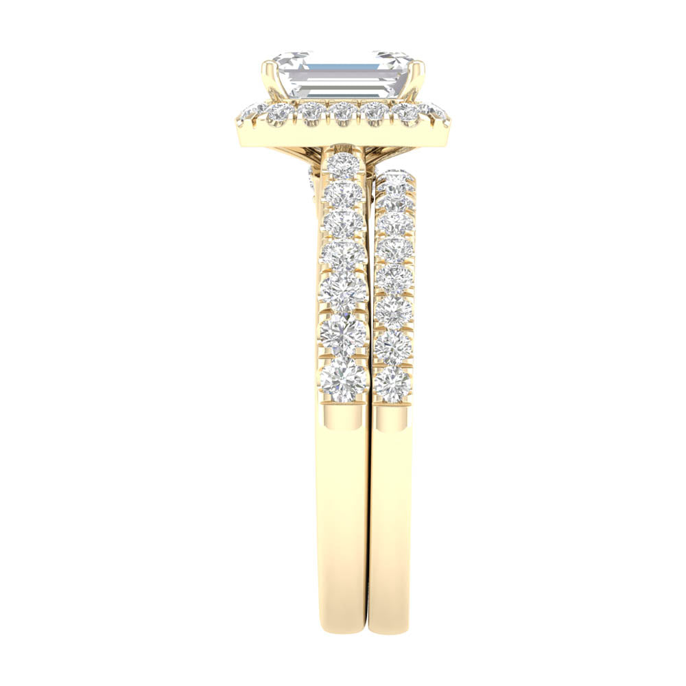 14K 2.25CT Lab Grown Bridal Ring 65698