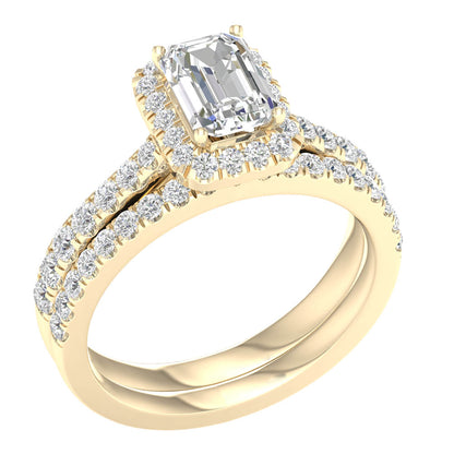 14K 2.25CT Lab Grown Bridal Ring 65698