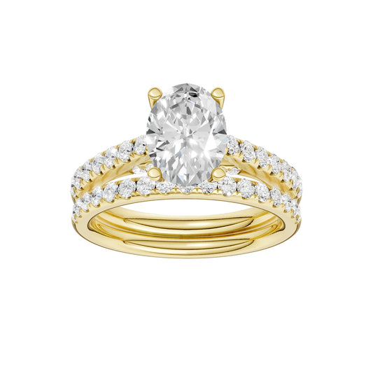 14K 2.33CT Lab Grown Diamond Bridal 65699