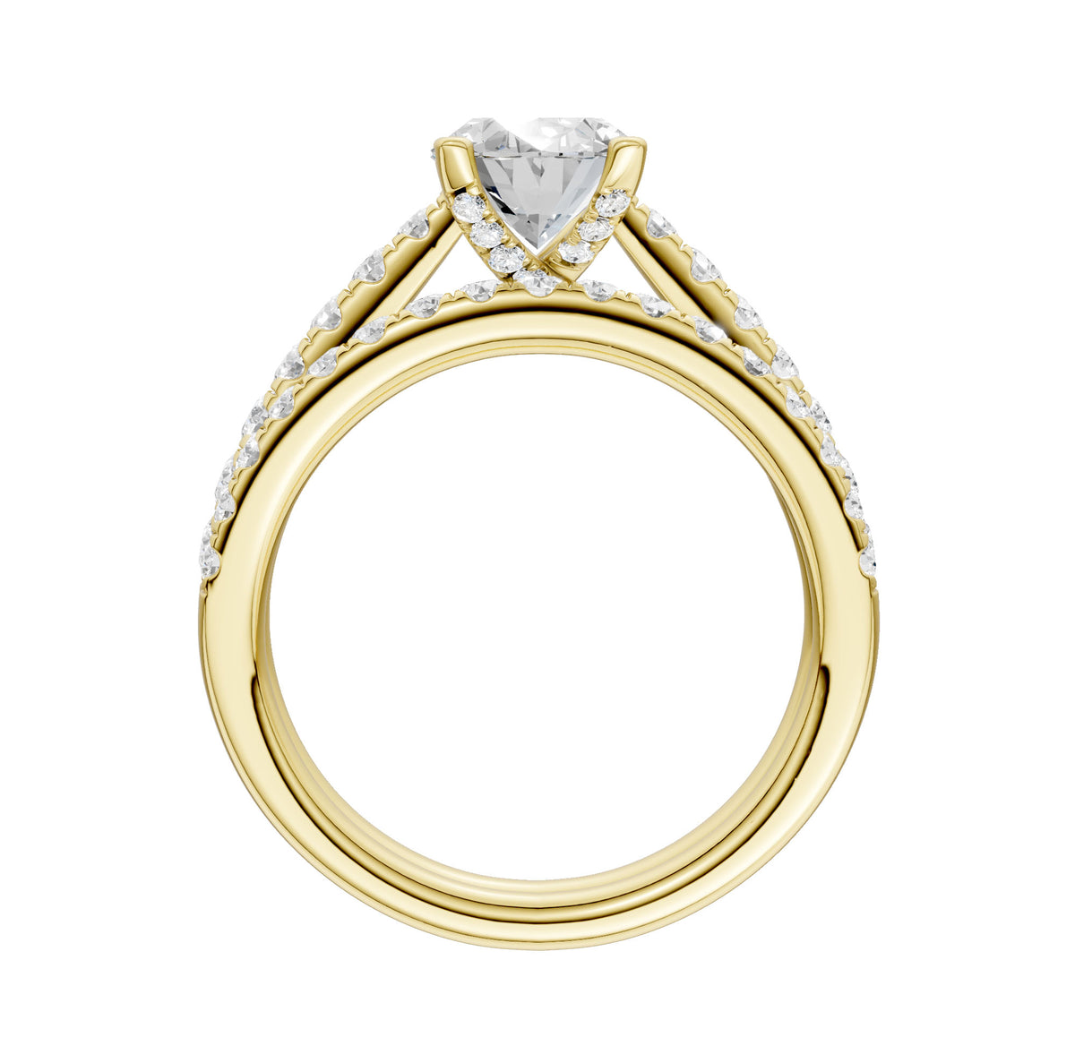14K 2.33CT Lab Grown Diamond Bridal 65699