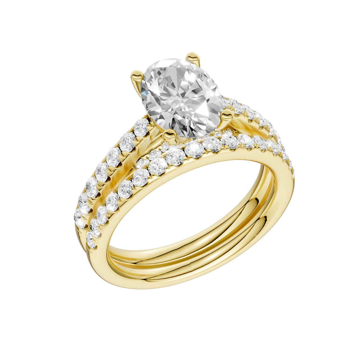 14K 2.33CT Lab Grown Diamond Bridal 65699