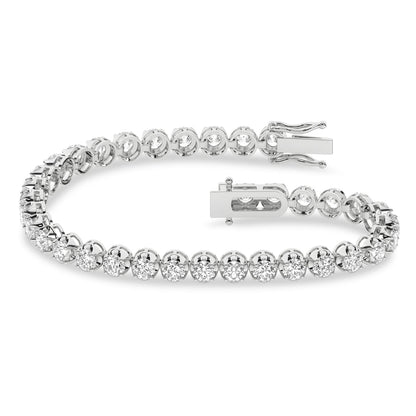 14K 7.00ct  Lab Grown Diamond Bracelet 65726