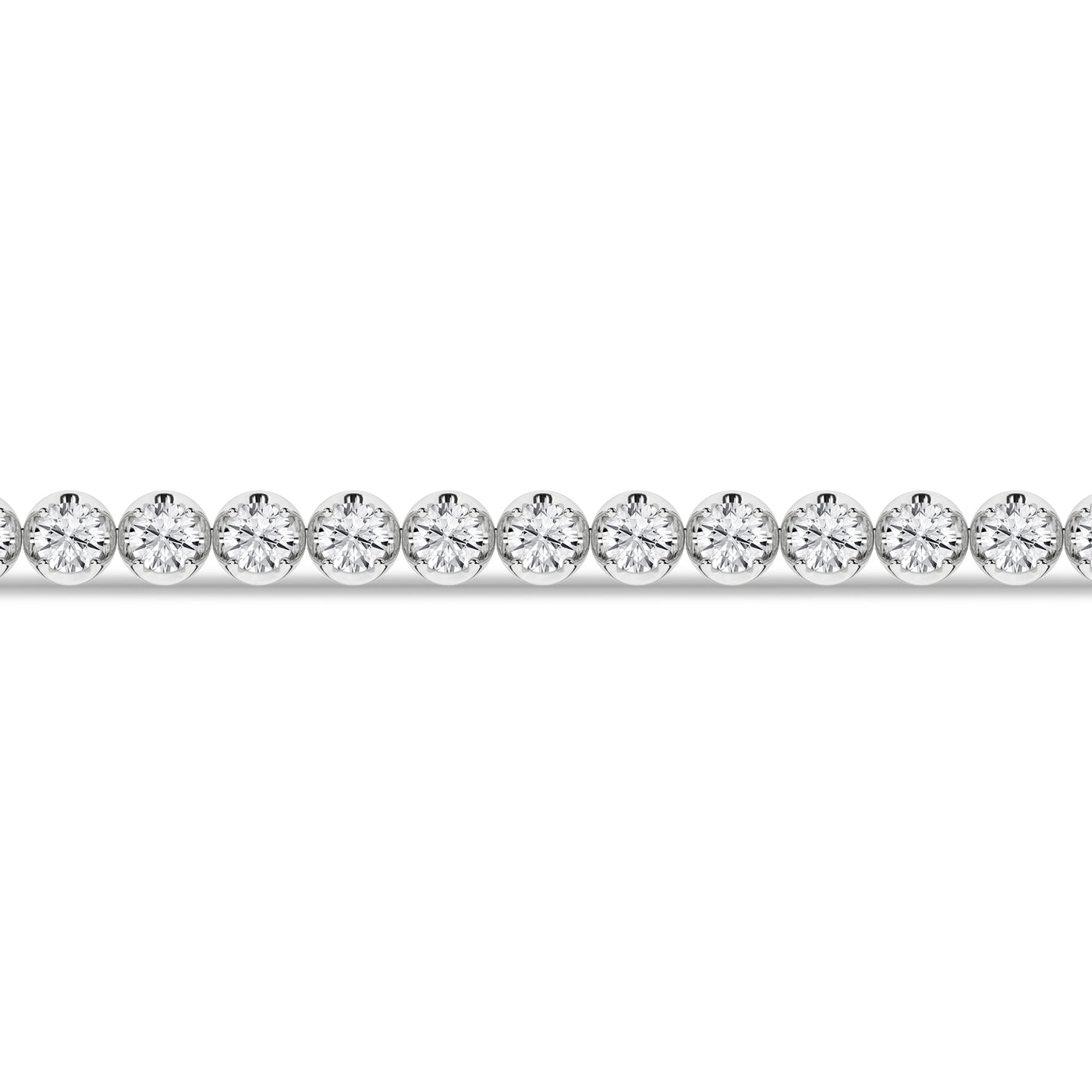 14K 7.00ct  Lab Grown Diamond Bracelet 65726