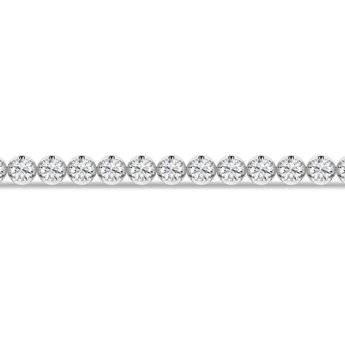 14K 7.00ct  Lab Grown Diamond Bracelet 65726