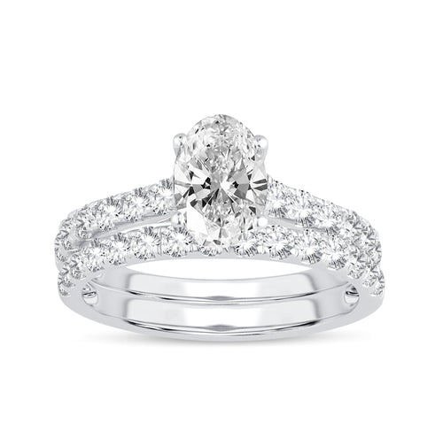 14K 2.00CT Certified Lab Grown Bridal Ring 65747
