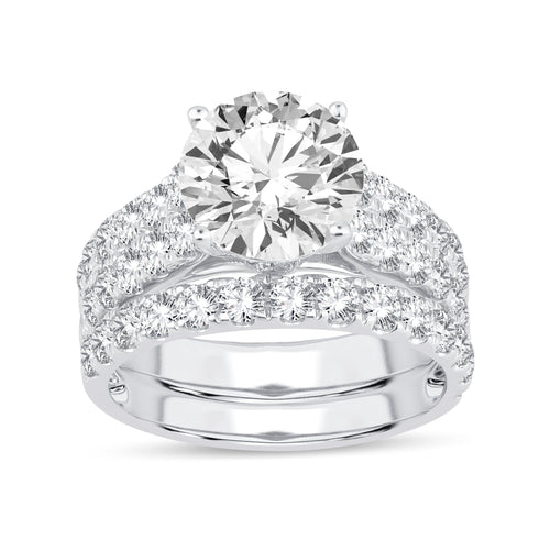 14K 5.00CT Lab Grown Bridal Set 65767