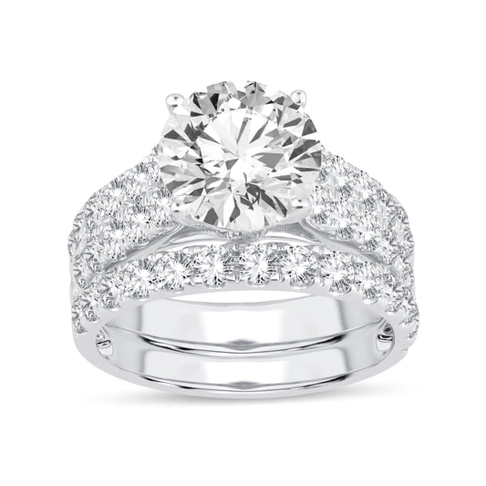 14K 5.00CT Lab Grown Bridal Set 65767