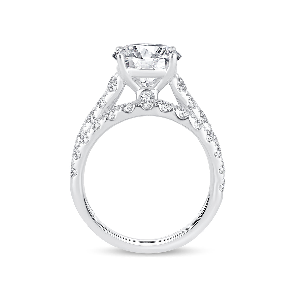 14K 5.00CT Lab Grown Bridal Set 65767