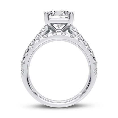 14K 5.00CT Certified Lab Grown Diamond Bridal Set 65769