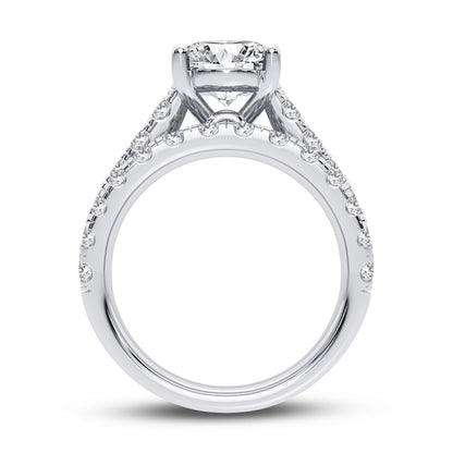 14K 5.00CT Certified Lab Grown Diamond Bridal Set 65770