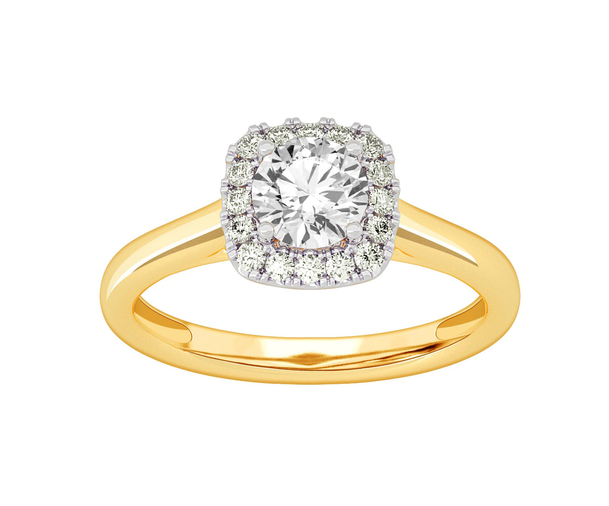 14K 1.00CT Lab Grown Diamond Ring 65774