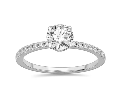 14K 1.00CT Certified Lab Grown Diamond Ring 65775
