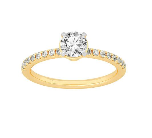 14K 1.00ct Engagement Ring 65776