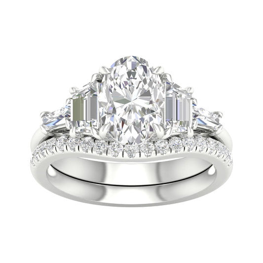 14K 3.25CT  Lab Diamond Bridal Ring 65883
