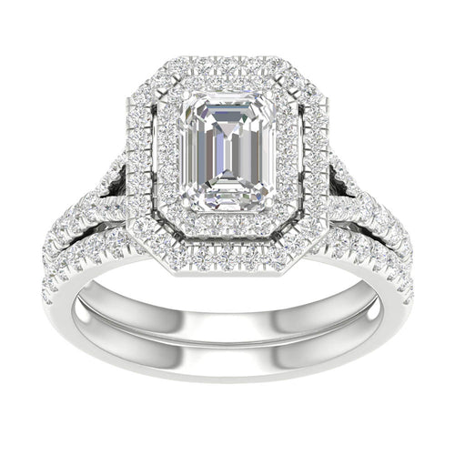 14K 1.75CT Lab Grown Diamond Bridal Ring 65930
