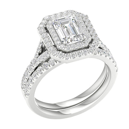 14K 1.75CT Lab Grown Diamond Bridal Ring 65930