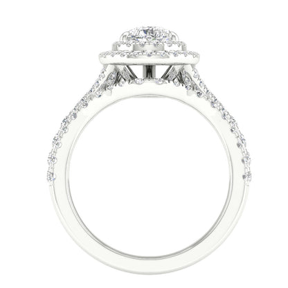 14K 1.75CT Certified Lab Grown Engagement Ring 65978