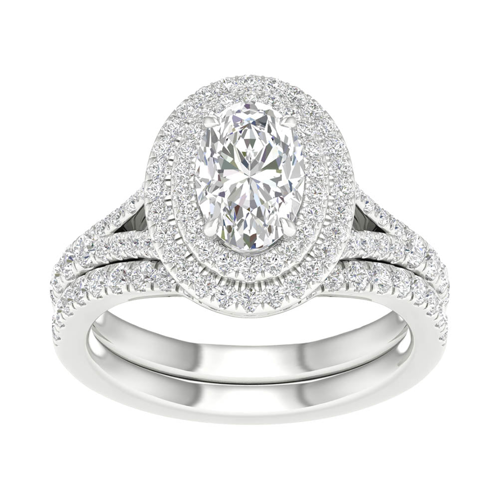 14K 2.25CT  Lab Grown Diamond Bridal Ring 65979
