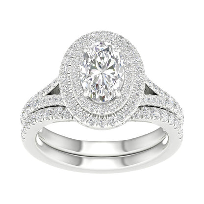 14K 2.25CT  Lab Grown Diamond Bridal Ring 65979