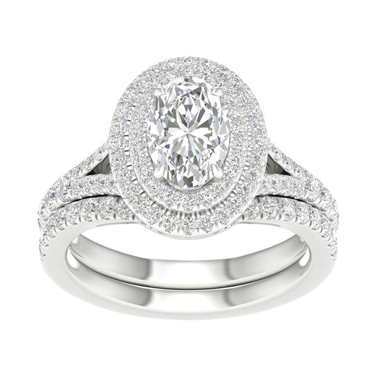 14K 2.25CT  Lab Grown Diamond Bridal Ring 65979