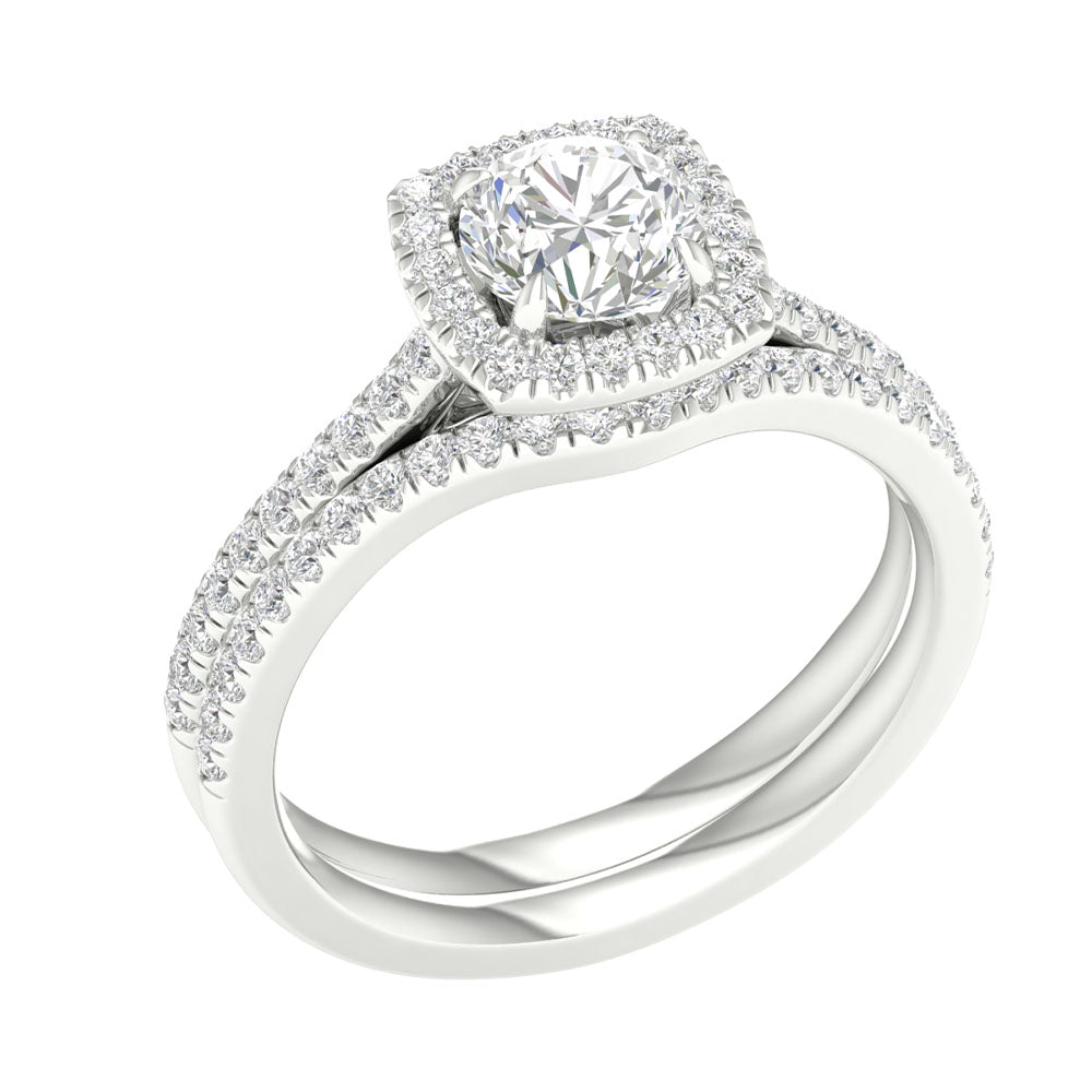 14K 1.75CT Certified Lab Grown Diamond Bridal 66001