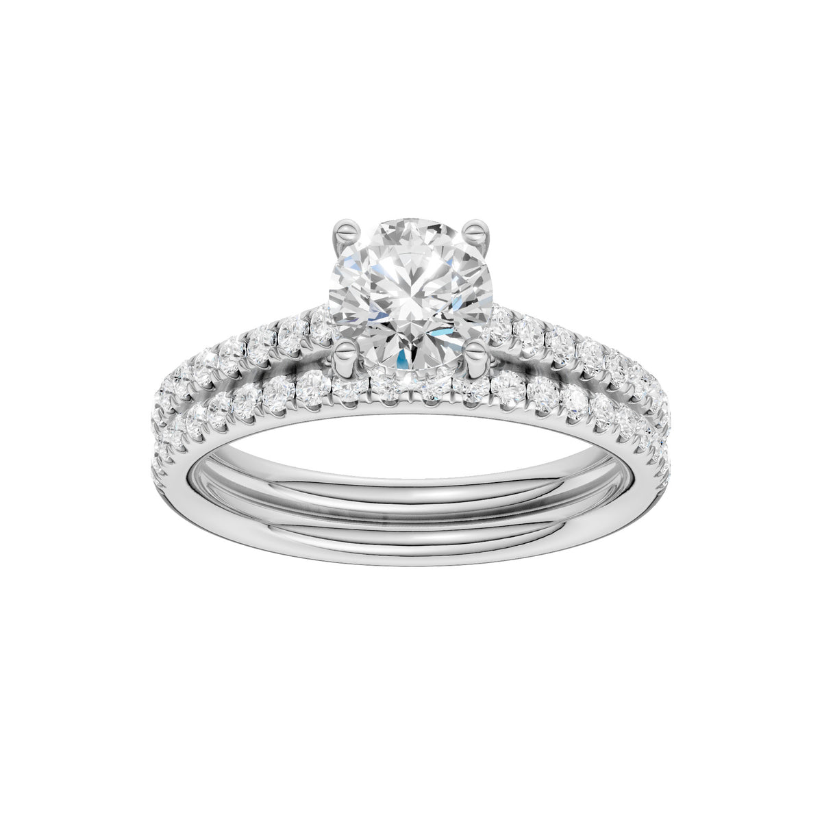 14K 1.50CT Lab Grown Diamond Bridal 66015