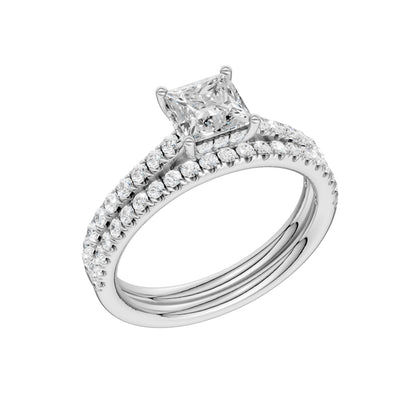 14K 1.50CT Lab Grown Diamond Bridal 66017