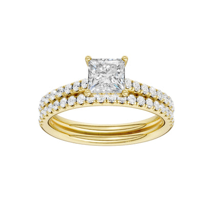 14K 1.50CT Lab Grown Diamond Bridal 66018