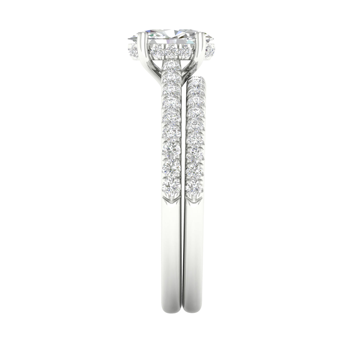 14K 1.50CT Lab Grown Diamond Bridal 66019